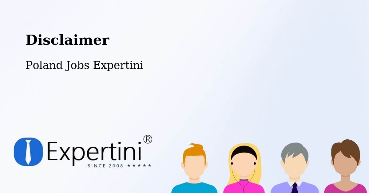 Disclaimer – Łoniów - Poland Jobs Expertini